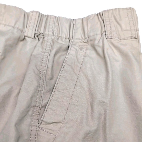 Tommy Bahama Survivor Cargo Shorts Mens Size XXL 2XL Beige‎ Cotton Elastic Waist - Picture 5 of 14